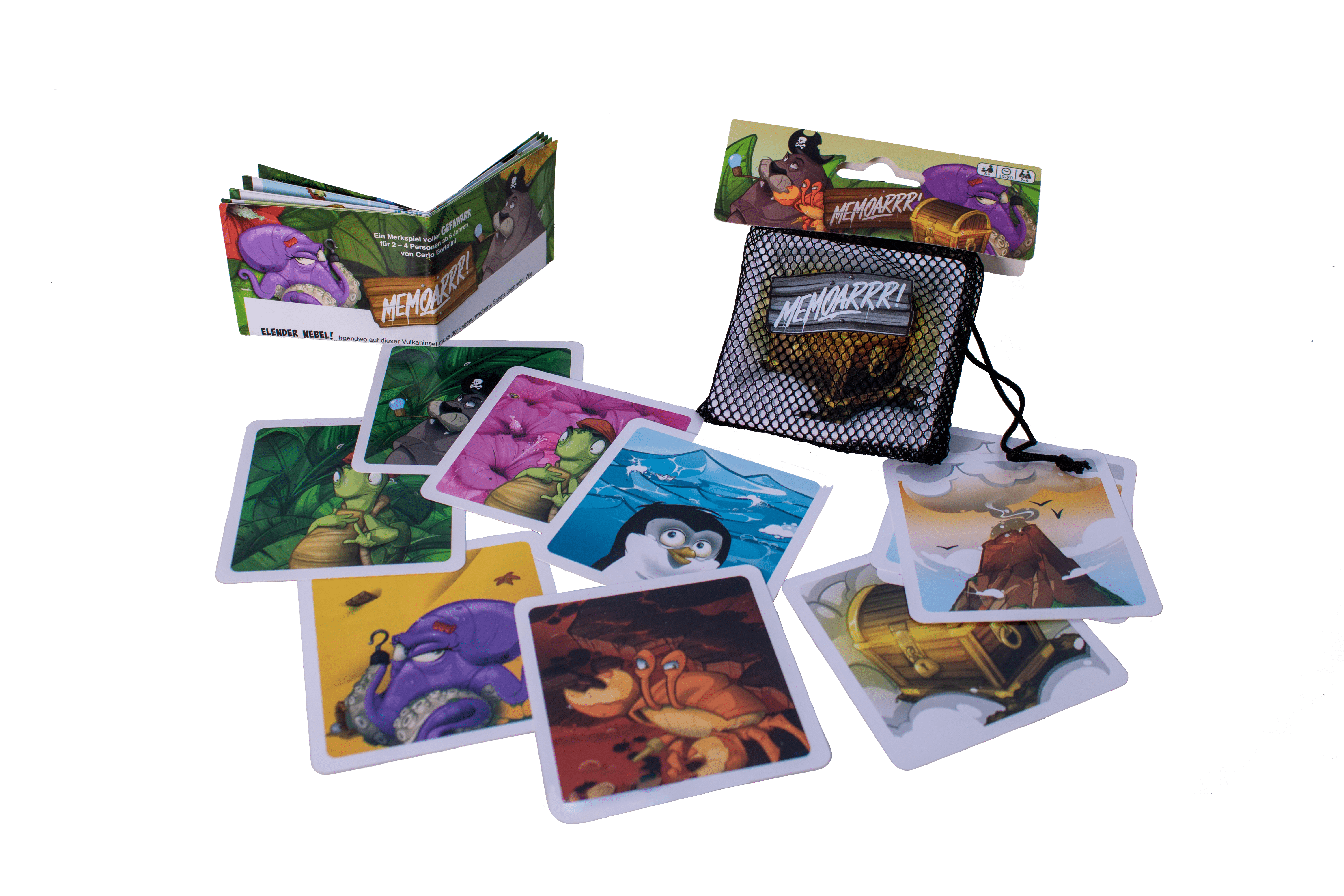 Memoarrr! Waterproof Beach Game, English Edition